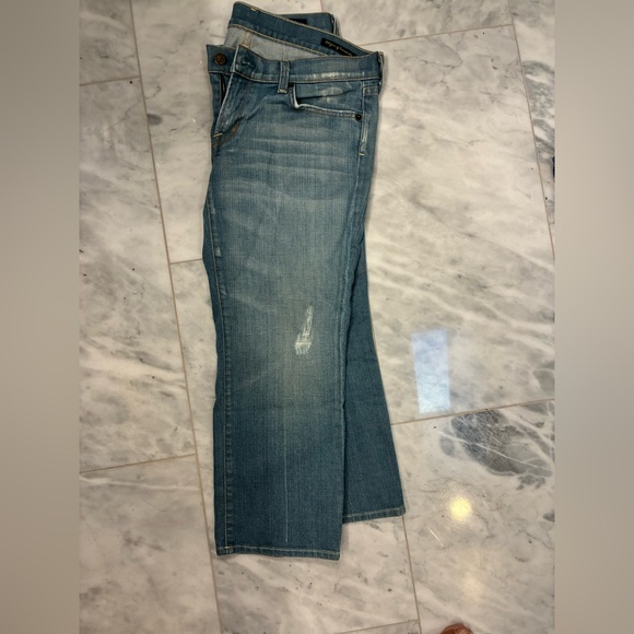 Women's Citizens of humanity Kelly 063 cropped low rise jeans.  Size 32. - Picture 2 of 7